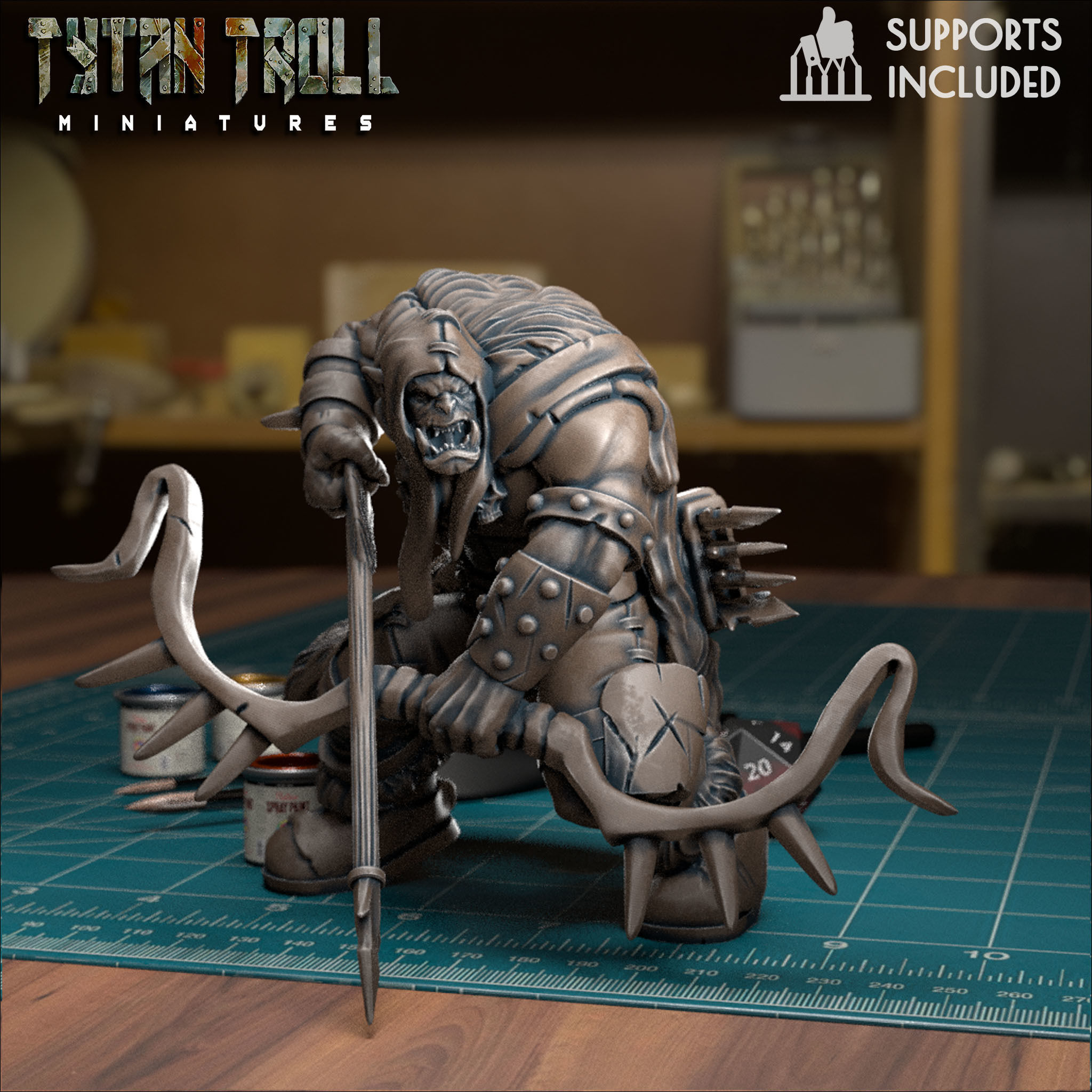 Orc Bundle - Pre-Supported 3D print model_8