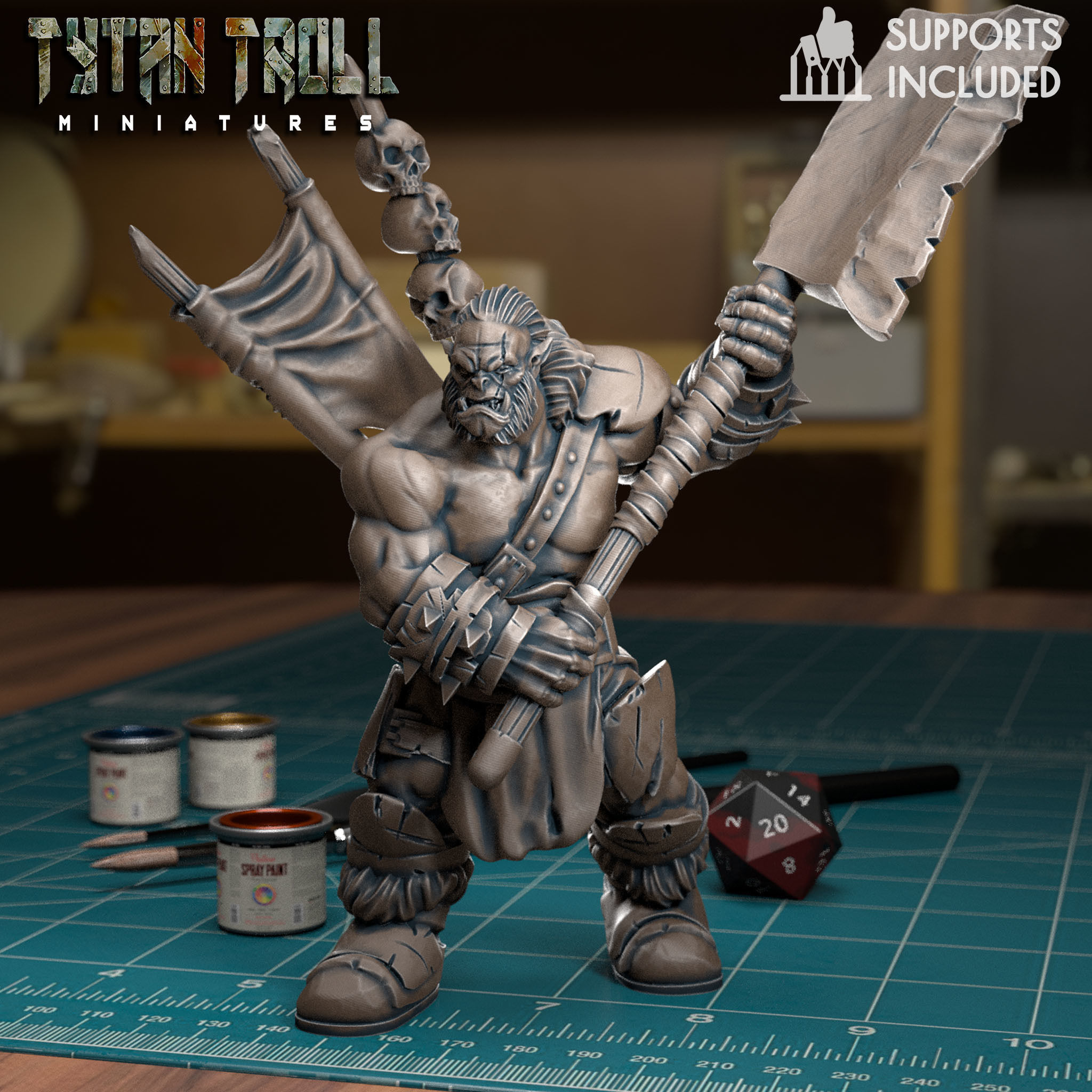 Orc Bundle - Pre-Supported 3D print model_5