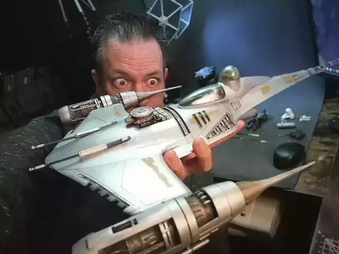Mandalorian Season 3 New Ship N1 Hot Rod 3D print model