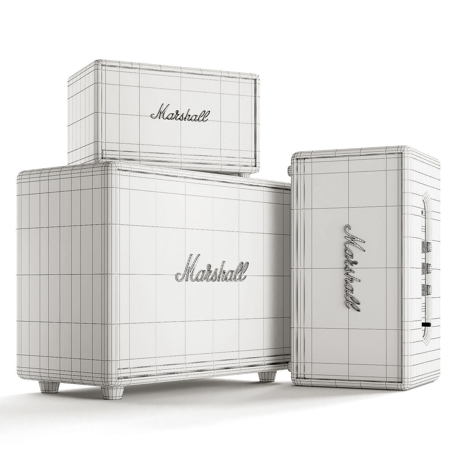 Marshall Stanmore and Acton and Woburn 3D model_4