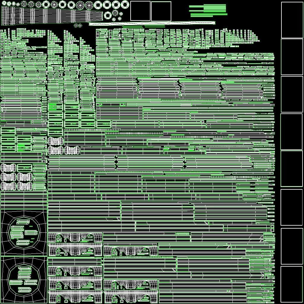 Antique China Lamp Low-poly 3D model_18