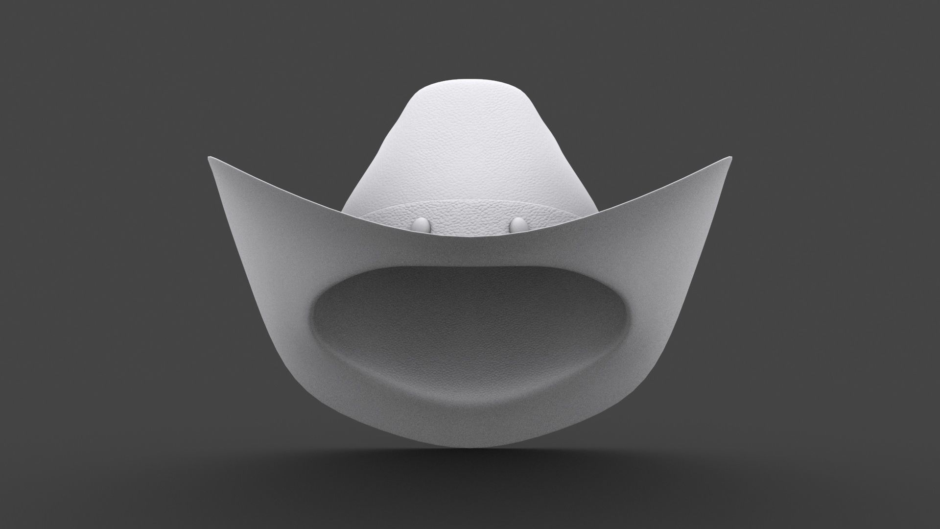 HATS-001 Cowboy Hat 3D model_5