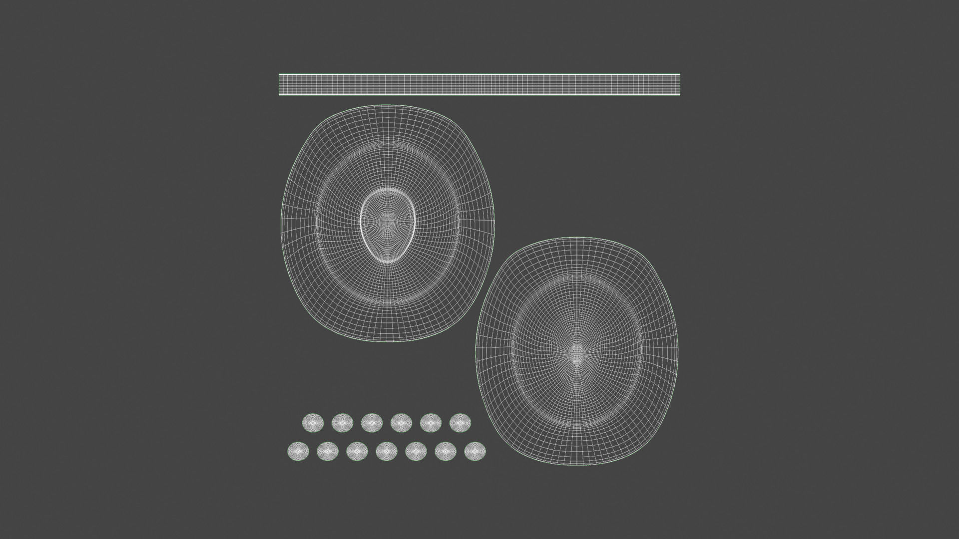 HATS-001 Cowboy Hat 3D model_7