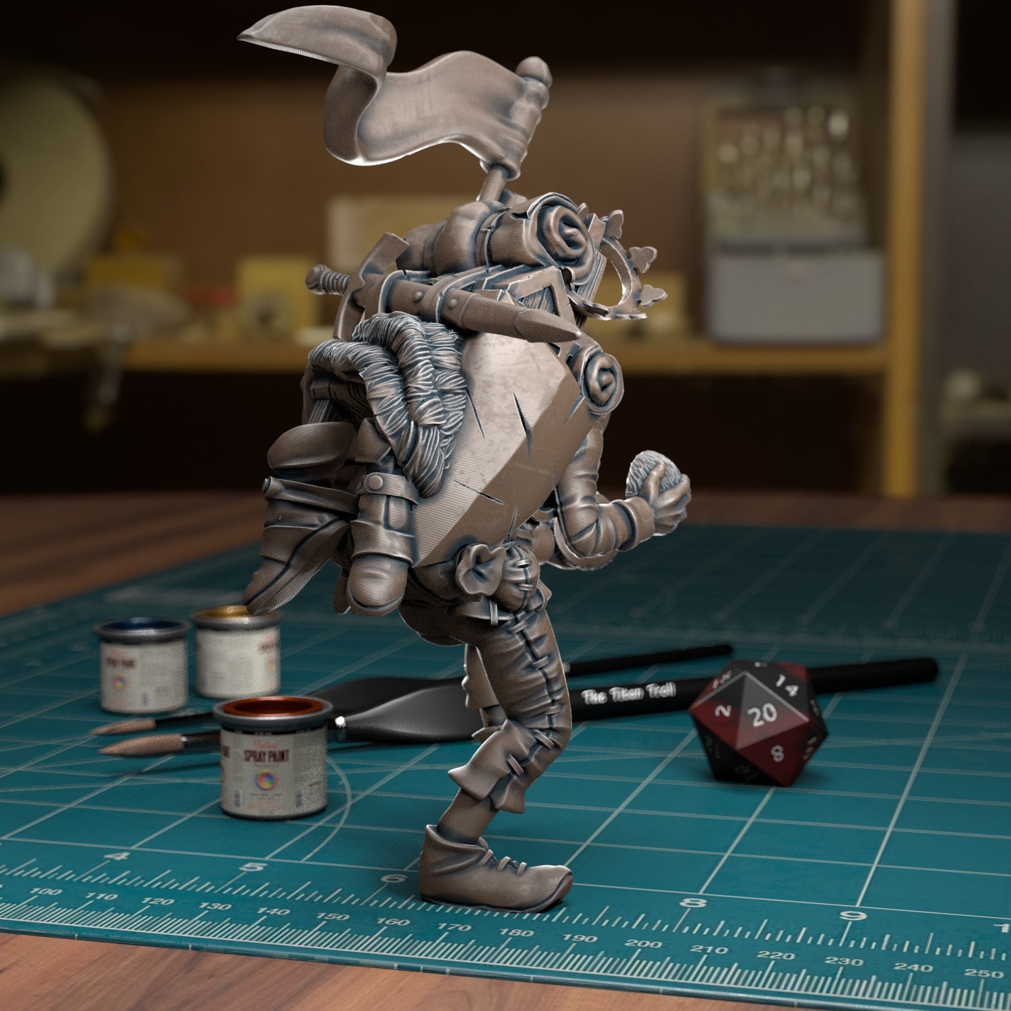Patsy - Pre-Supported 3D print model_2