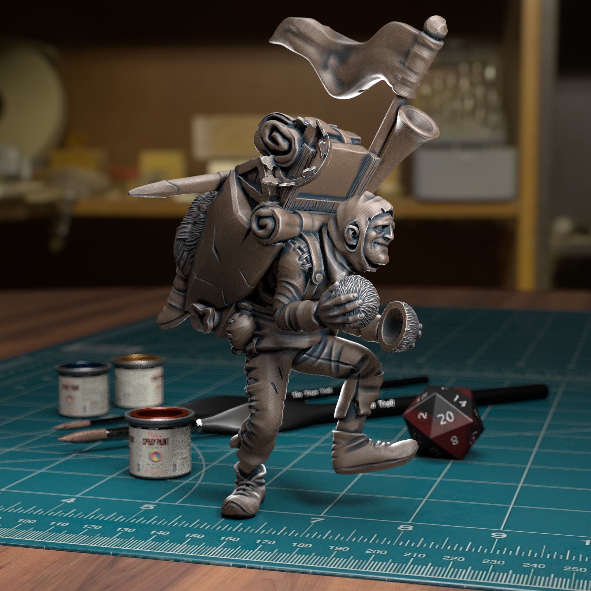 Patsy - Pre-Supported 3D print model_3