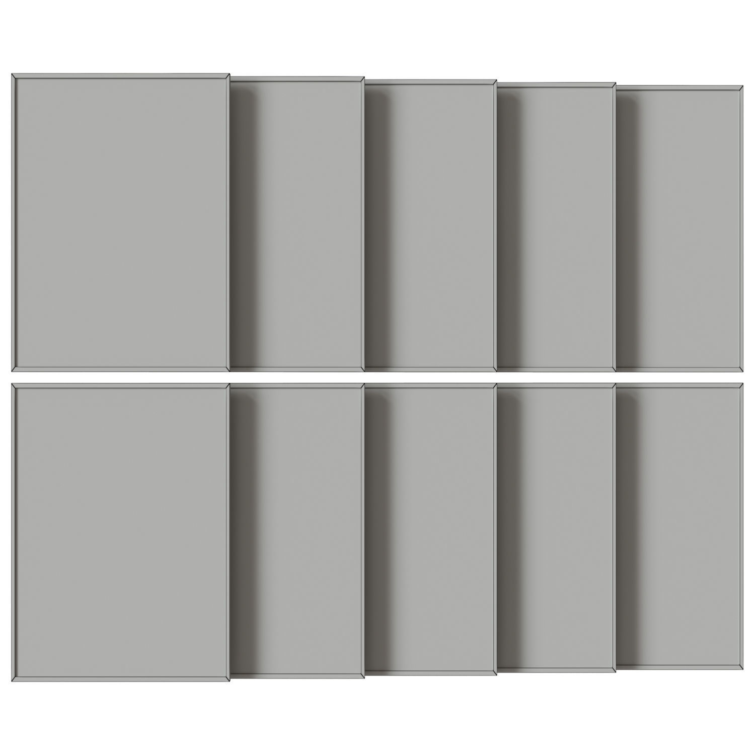 art work set 14 3D model_4