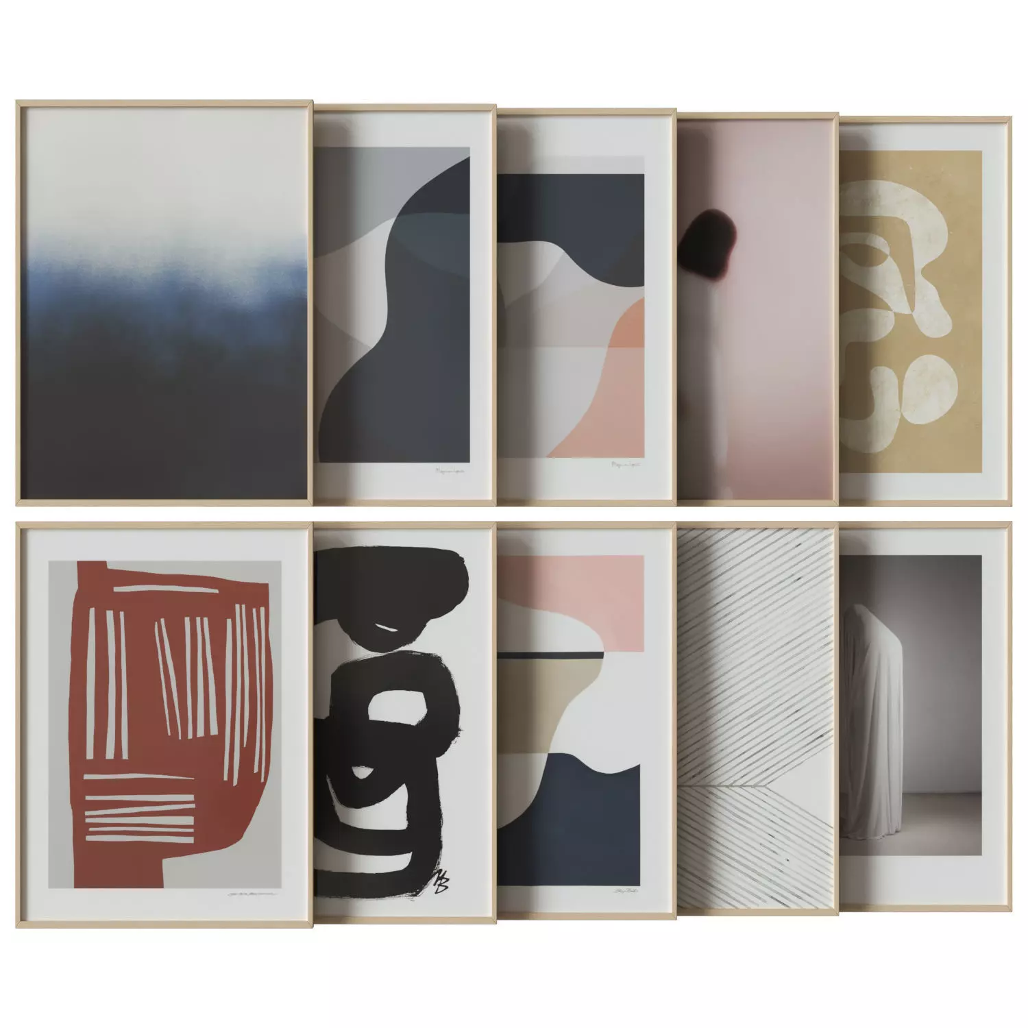 art work set 14 3D model_0