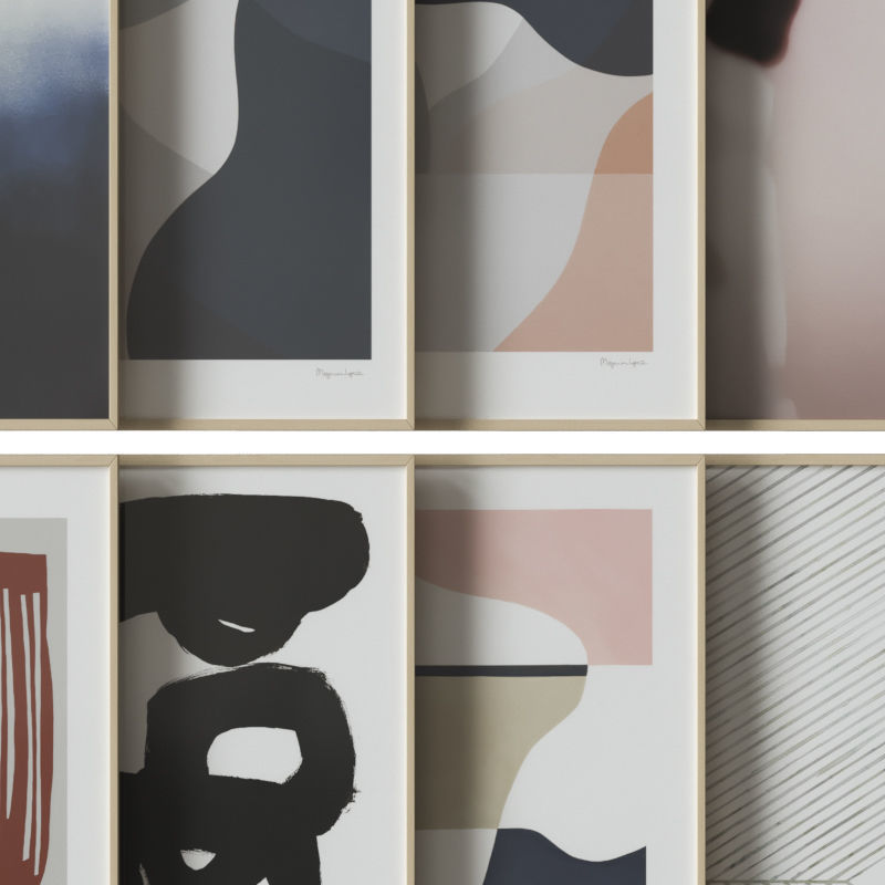 art work set 14 3D model_3