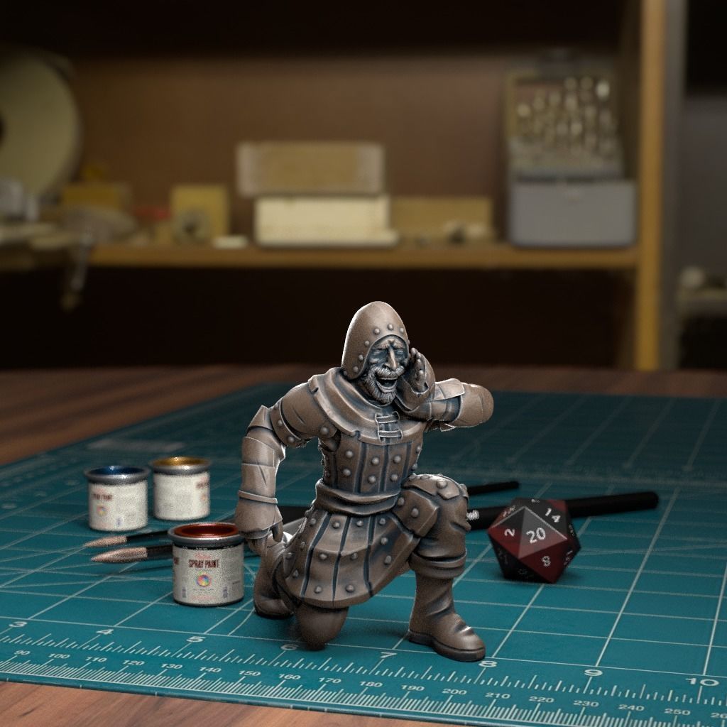 Vicious French03 - Pre-Supported 3D print model_3