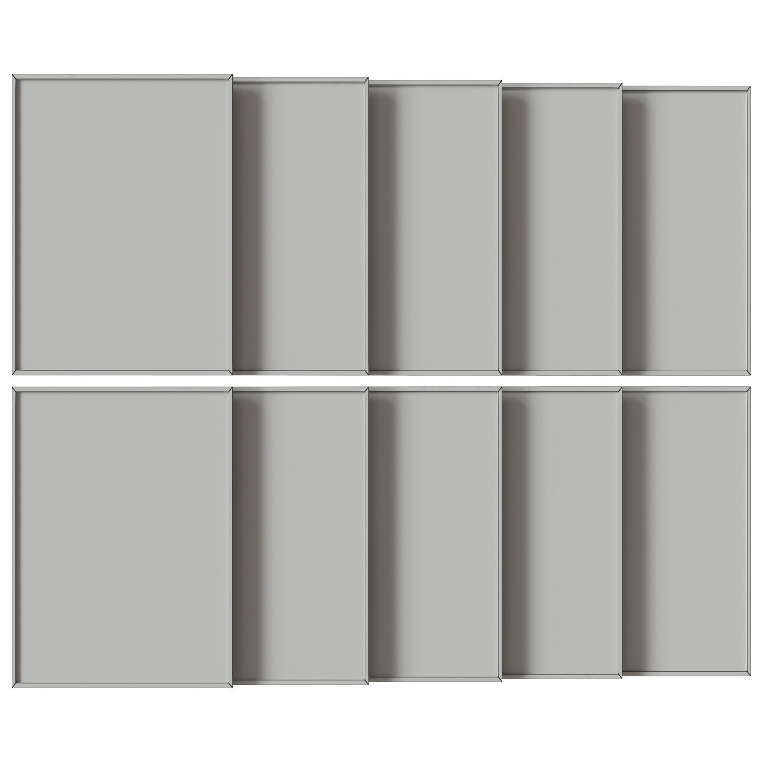 art work set 13 3D model_4