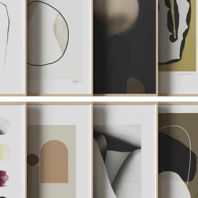 art work set 13 3D model_3