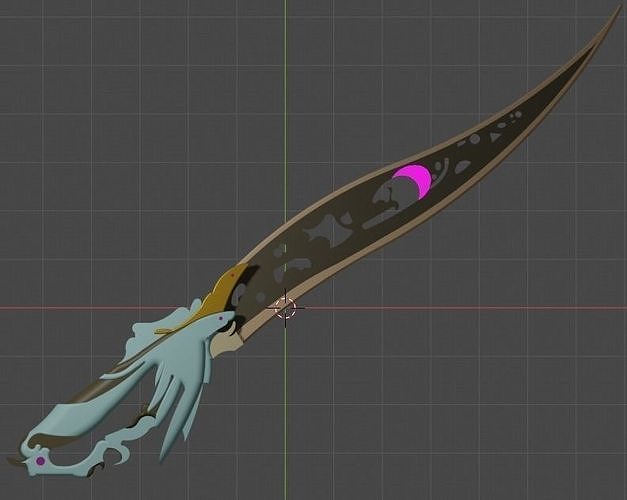 Black Talon Free 3D print model