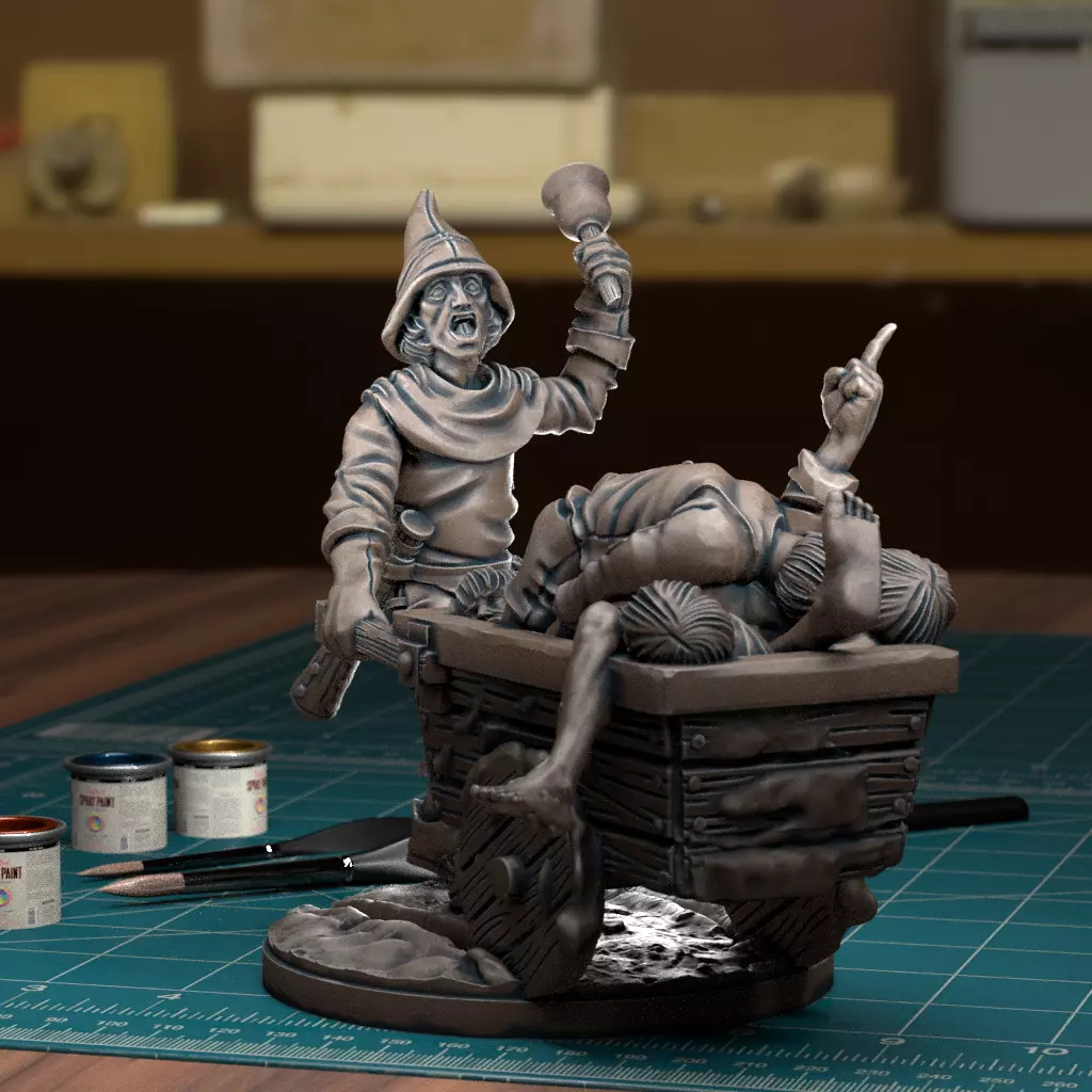 Dead Collector - Pre-Supported 3D print model