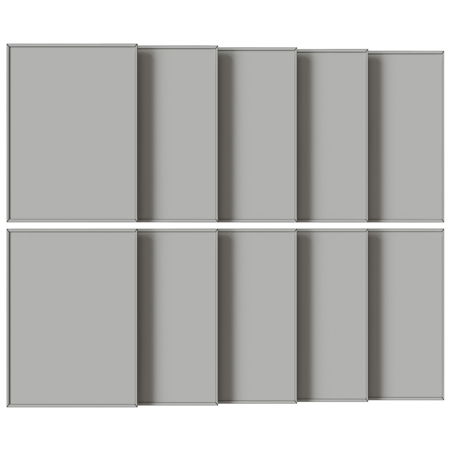 art work set 12 3D model_4