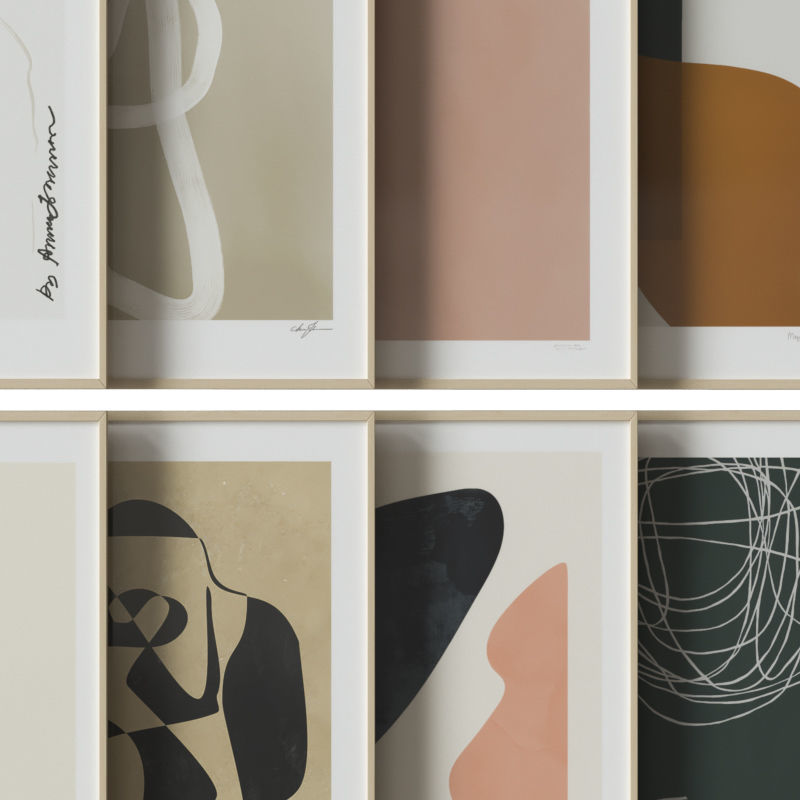 art work set 11 3D model_3