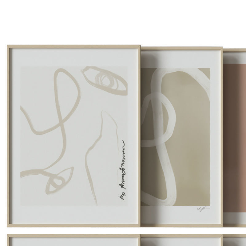 art work set 11 3D model_1