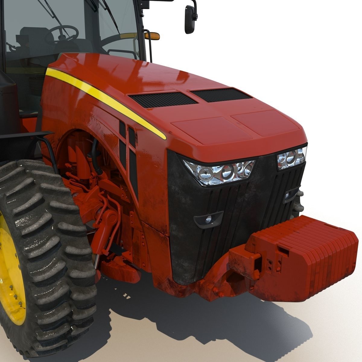 Tractor Generic 3  3D model_22