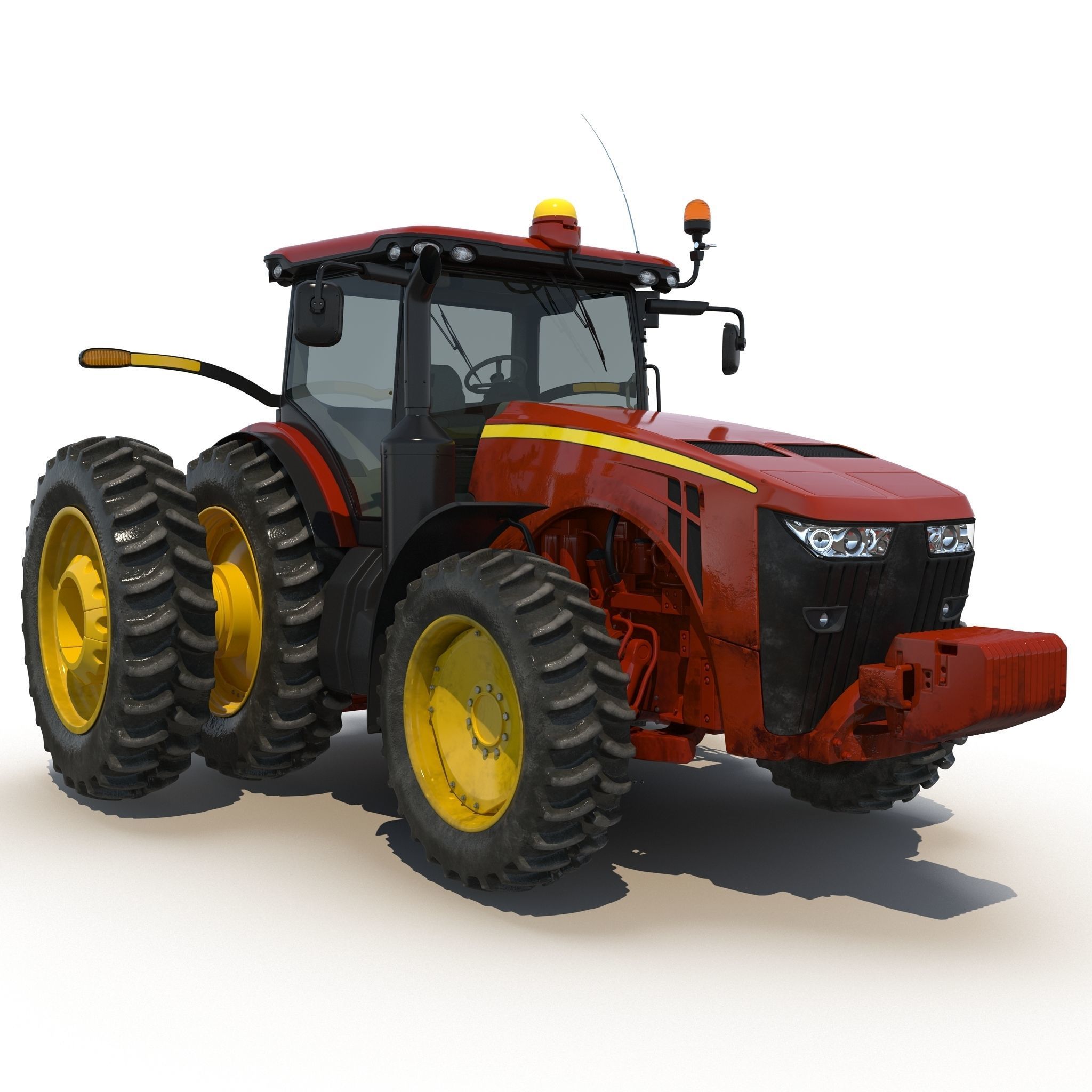 Tractor Generic 3  3D model_1