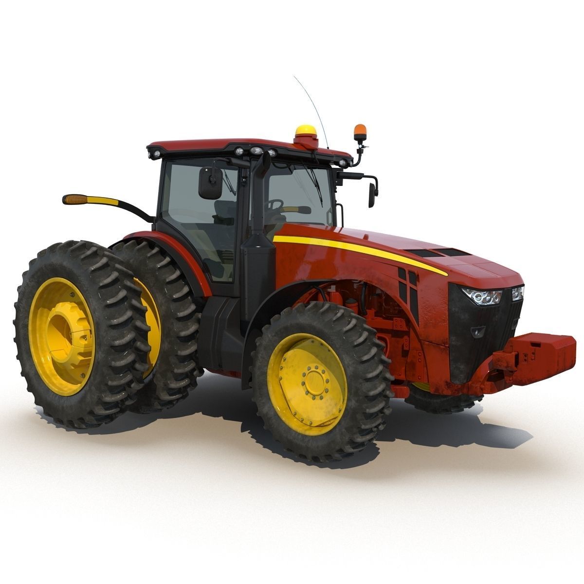 Tractor Generic 3  3D model_11