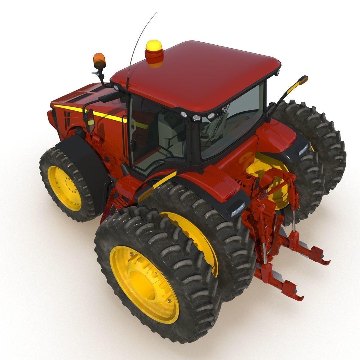 Tractor Generic 3  3D model_9