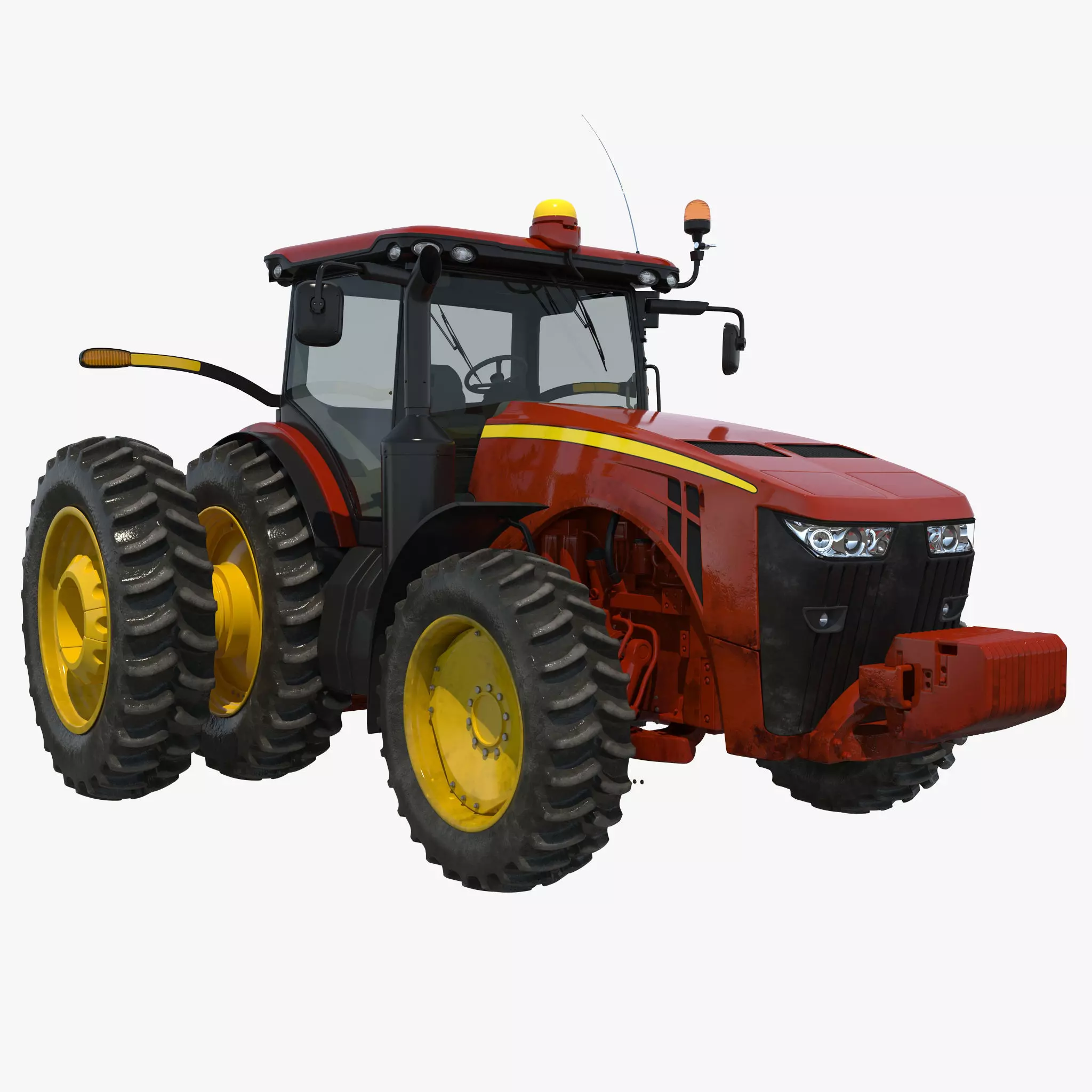 Tractor Generic 3  3D model_0