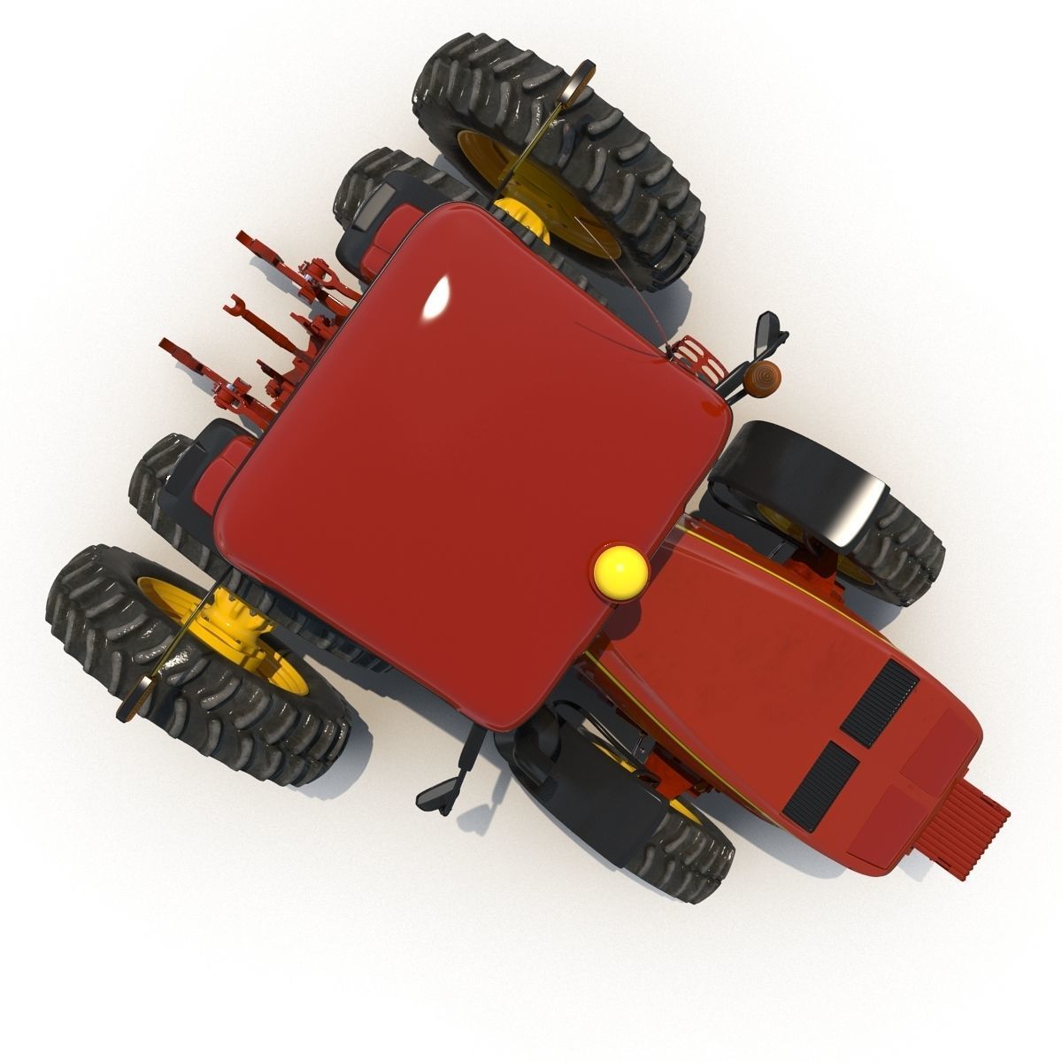 Tractor Generic 3  3D model_6