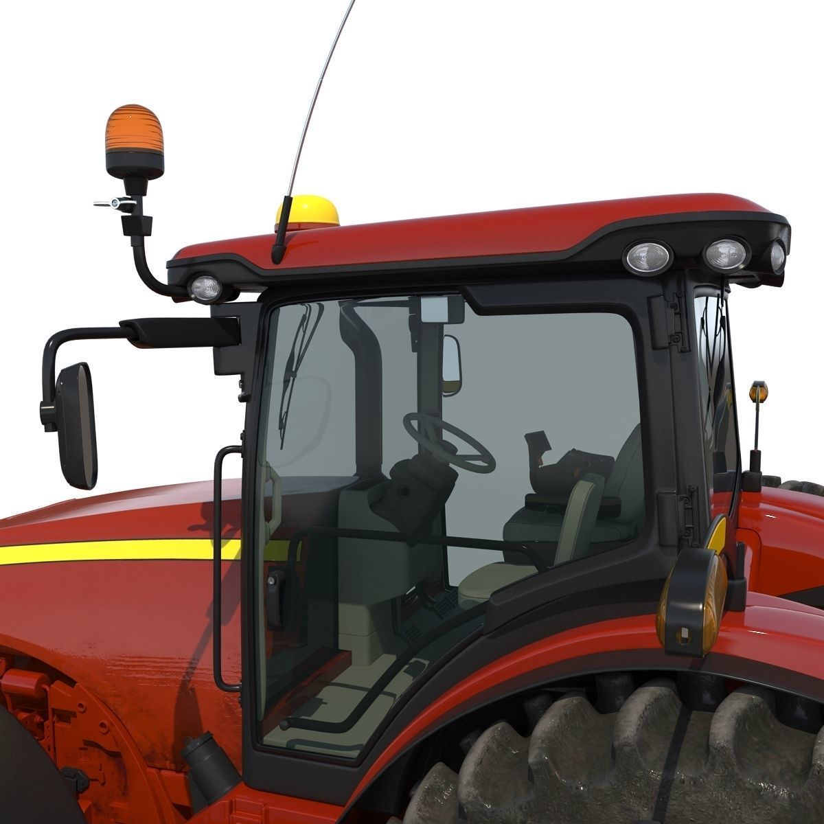 Tractor Generic 3  3D model_14
