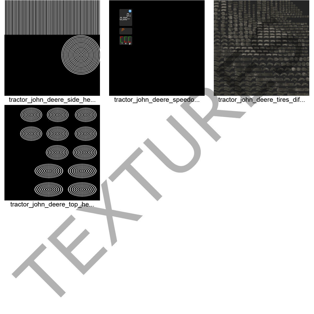 Tractor Generic 3  3D model_36