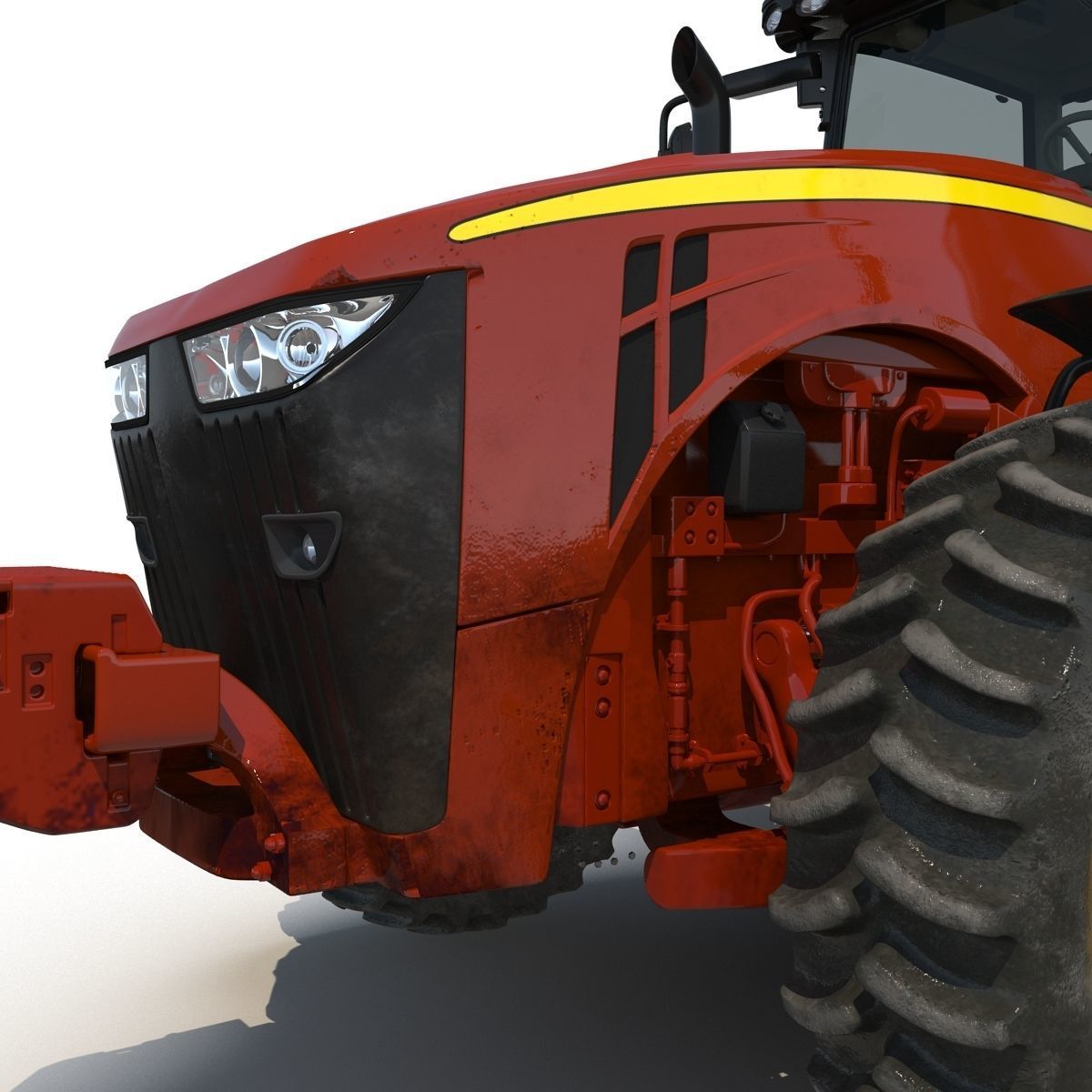 Tractor Generic 3  3D model_19