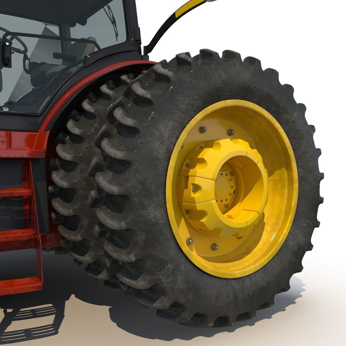 Tractor Generic 3  3D model_18