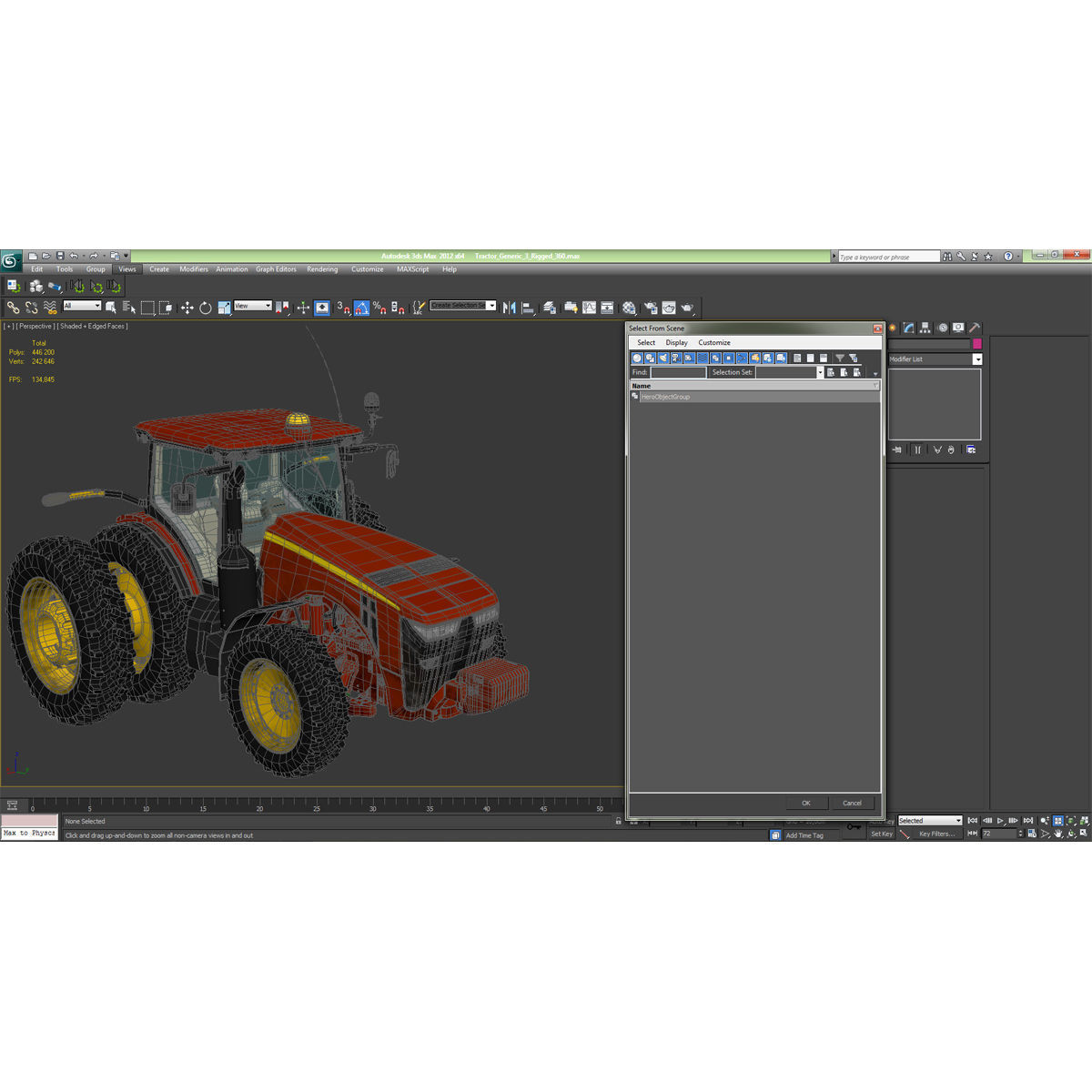 Tractor Generic 3  3D model_37