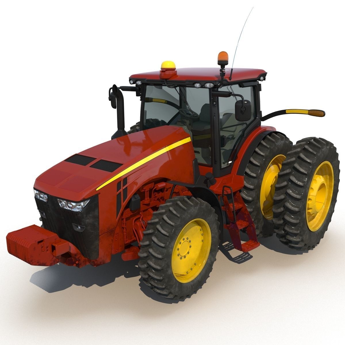 Tractor Generic 3  3D model_10
