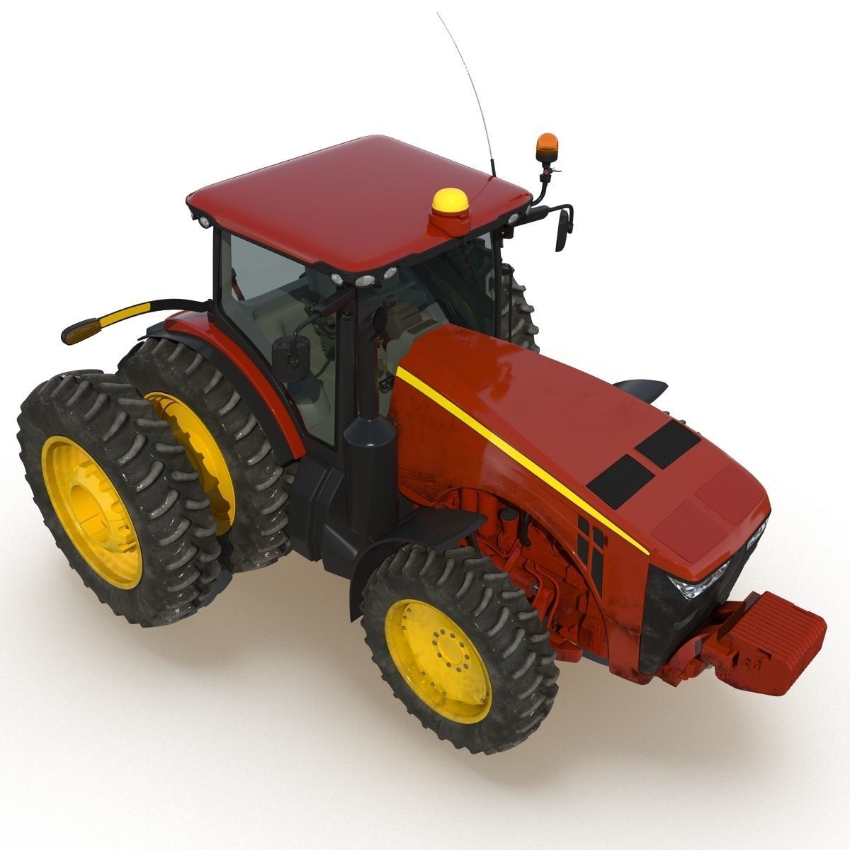 Tractor Generic 3  3D model_7