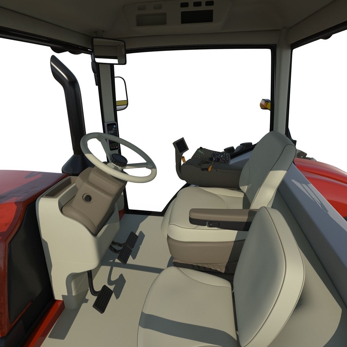 Tractor Generic 3  3D model_26