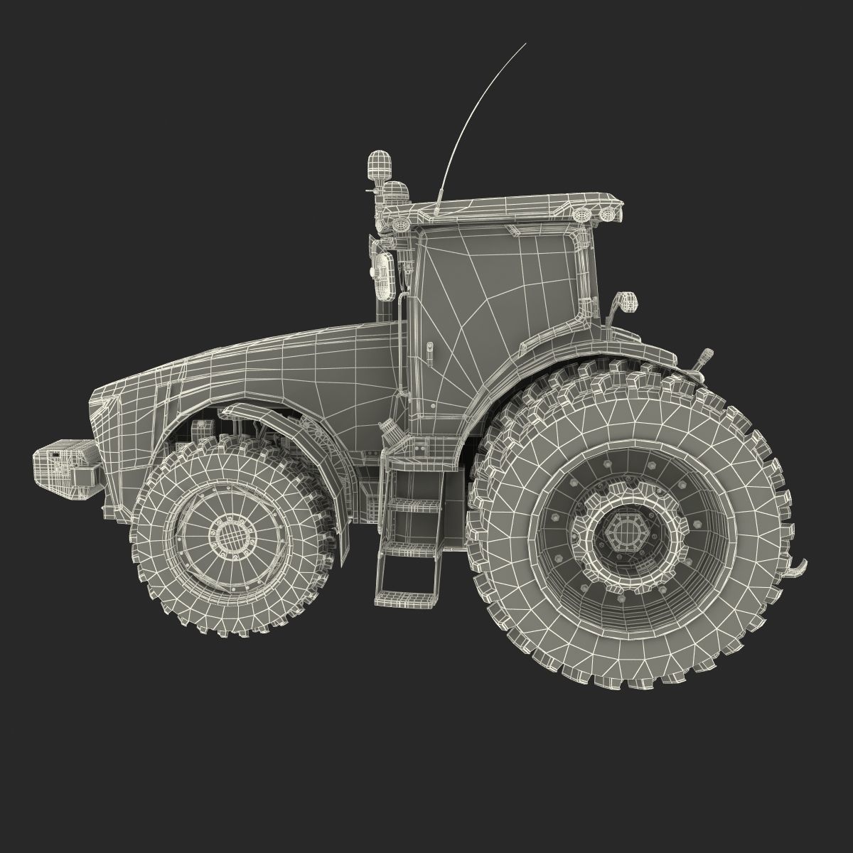 Tractor Generic 3  3D model_38