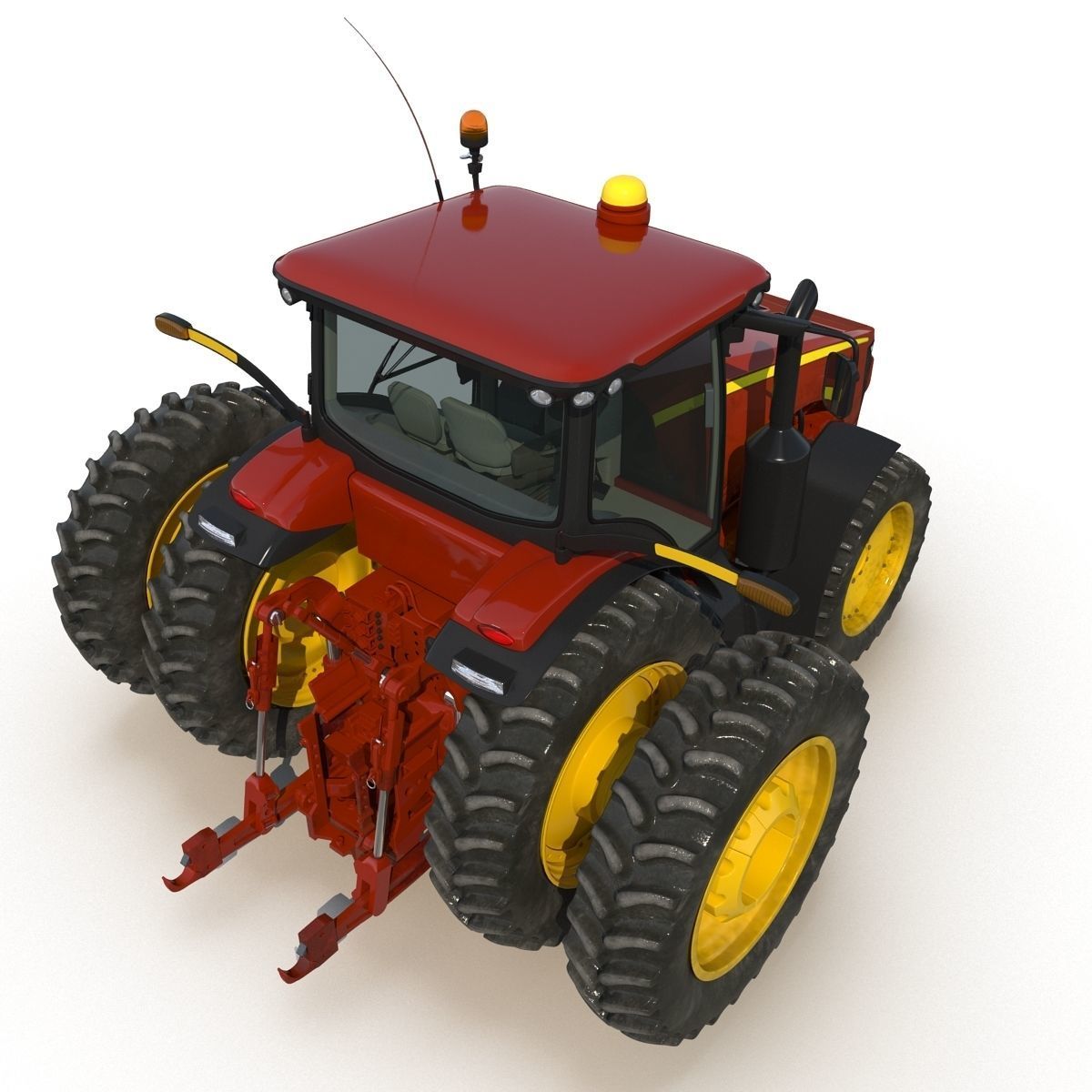 Tractor Generic 3  3D model_8