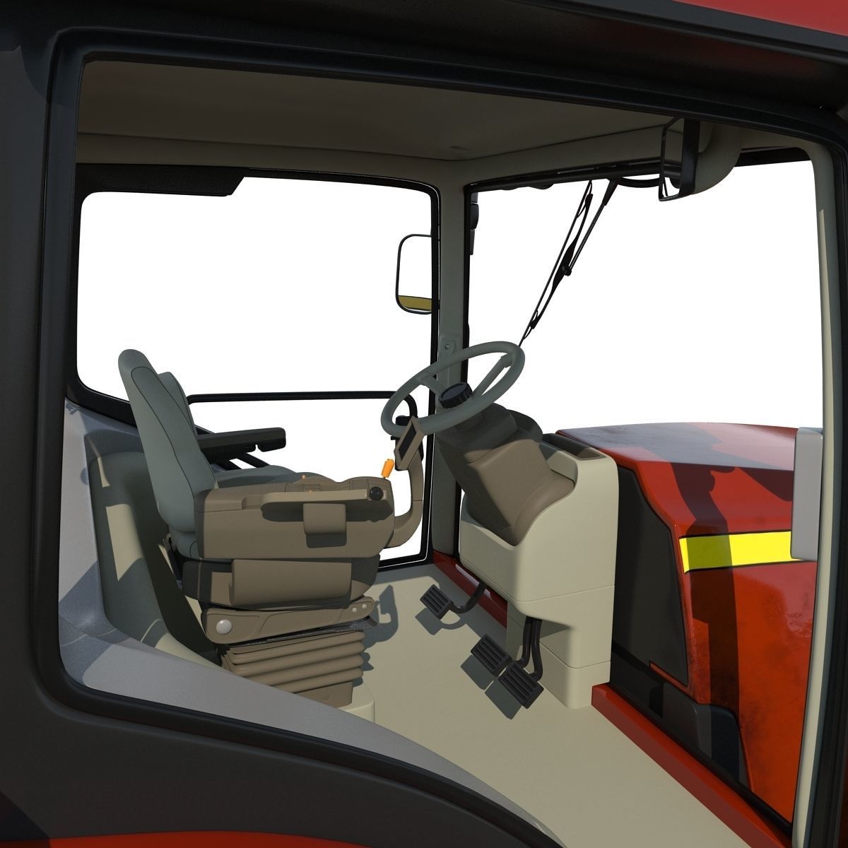 Tractor Generic 3  3D model_25