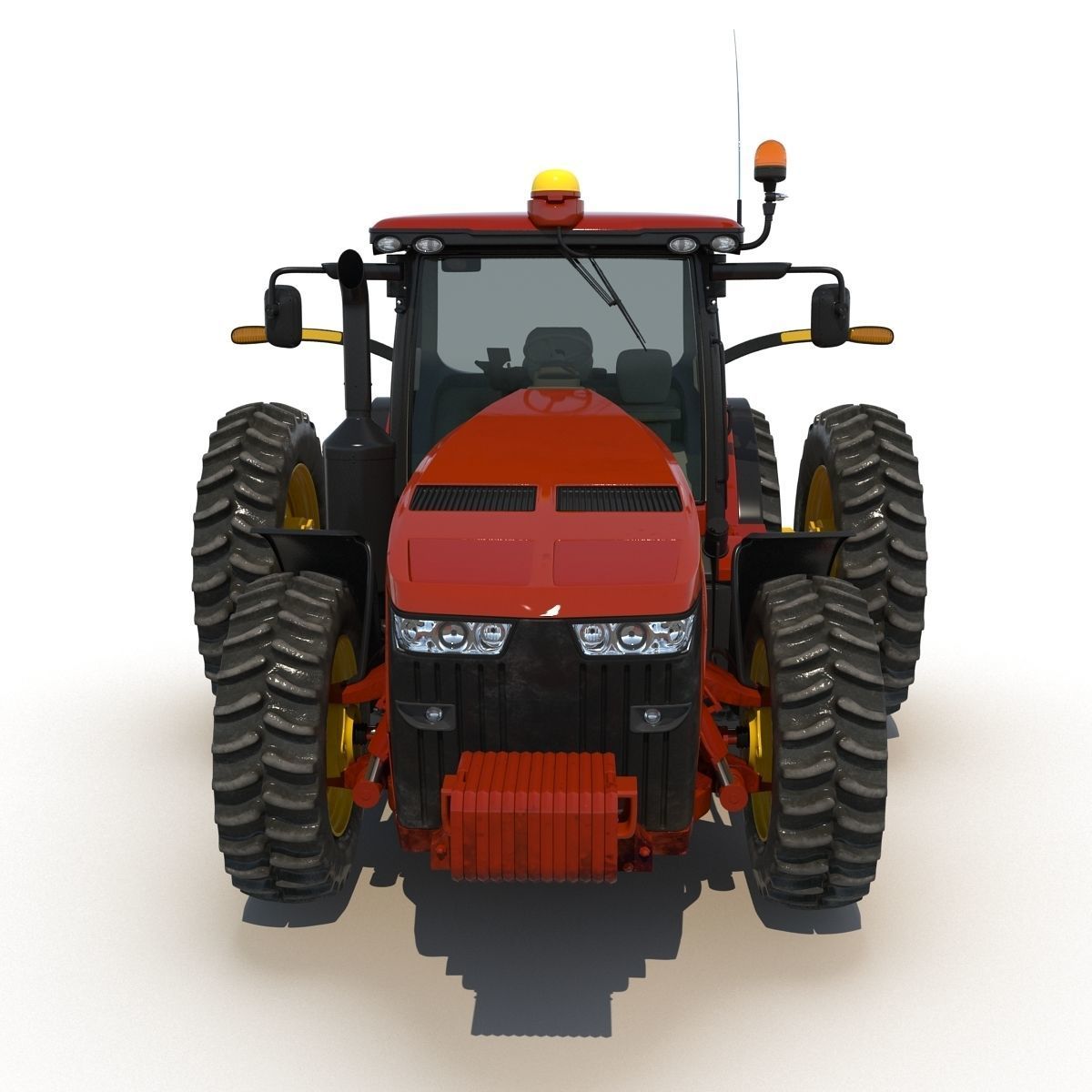 Tractor Generic 3  3D model_5