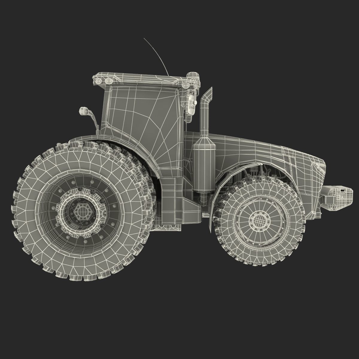 Tractor Generic 3  3D model_40