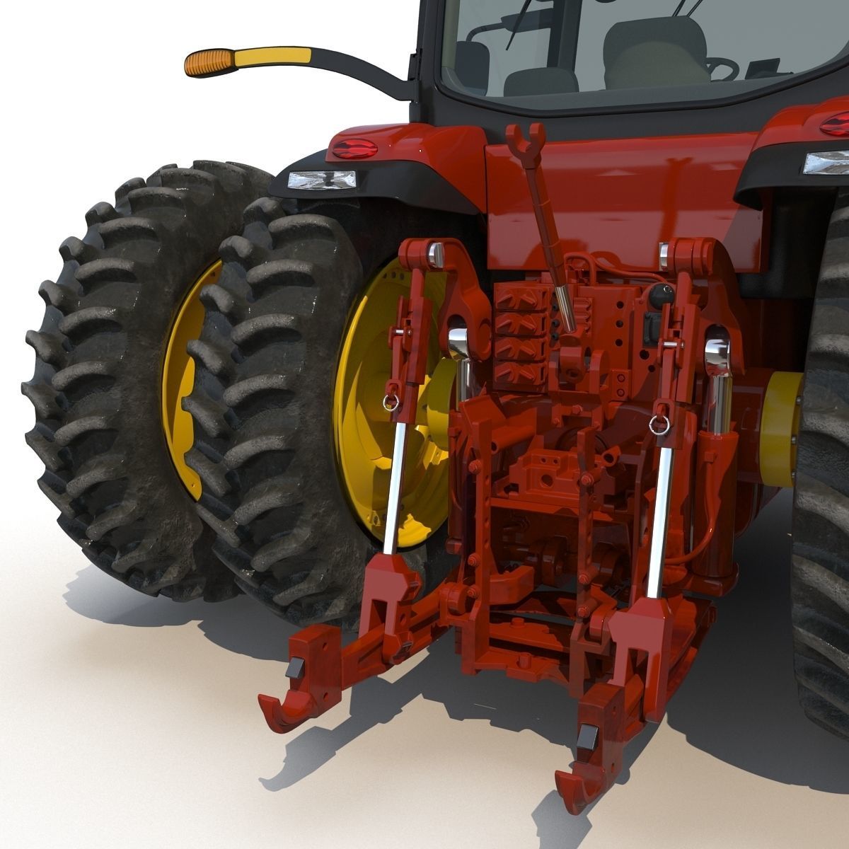 Tractor Generic 3  3D model_16