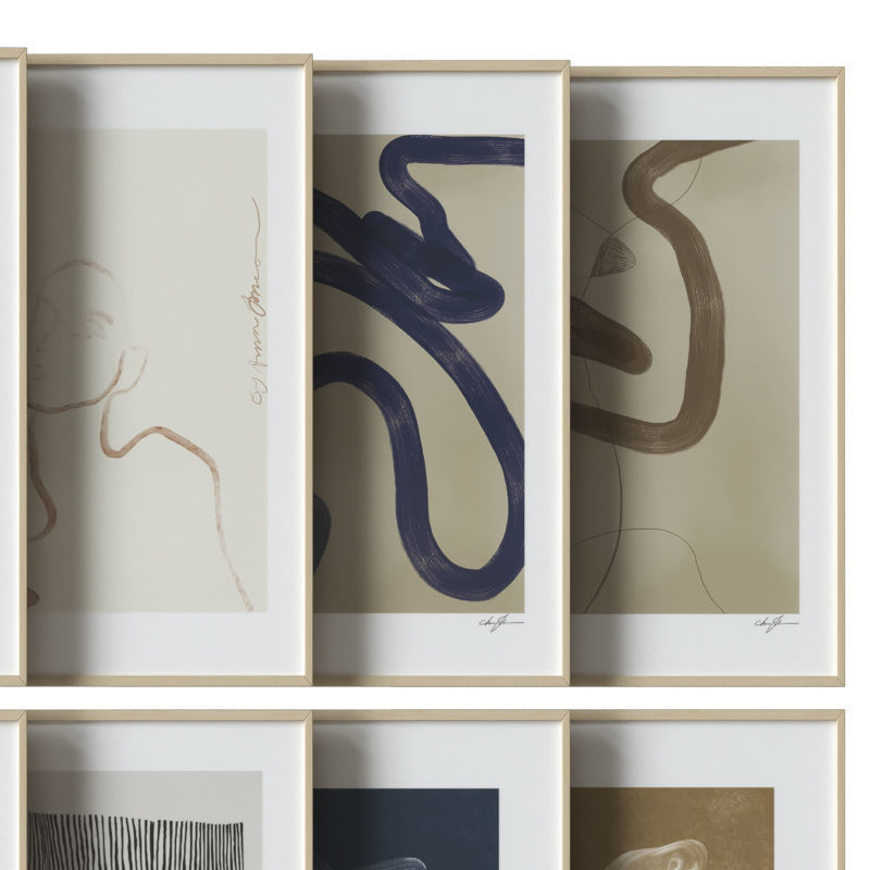 art work set 09 3D model_2