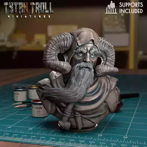 Tim the Enchanter Bust - Pre-Supported