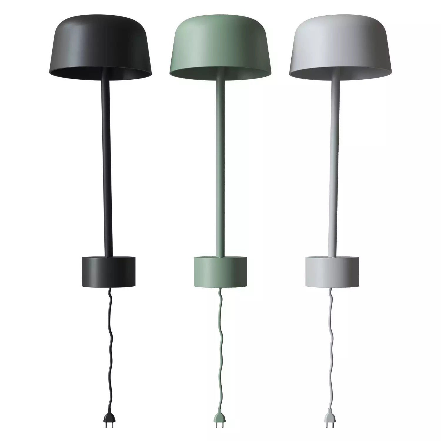 Lean Wall Lamp 3D model_0