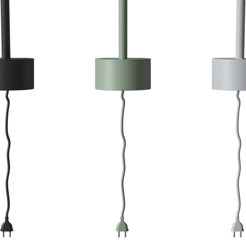 Lean Wall Lamp 3D model_3