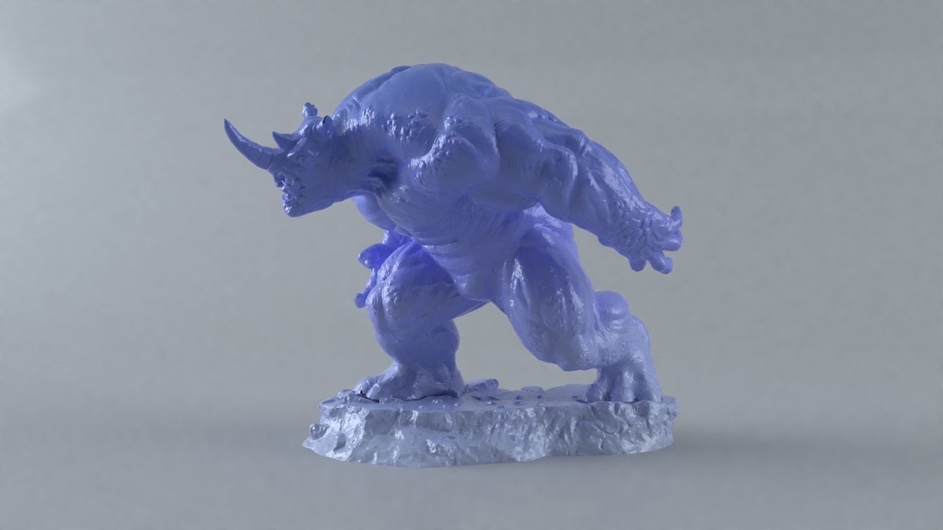 Rhino Spiderman 3D print model_3