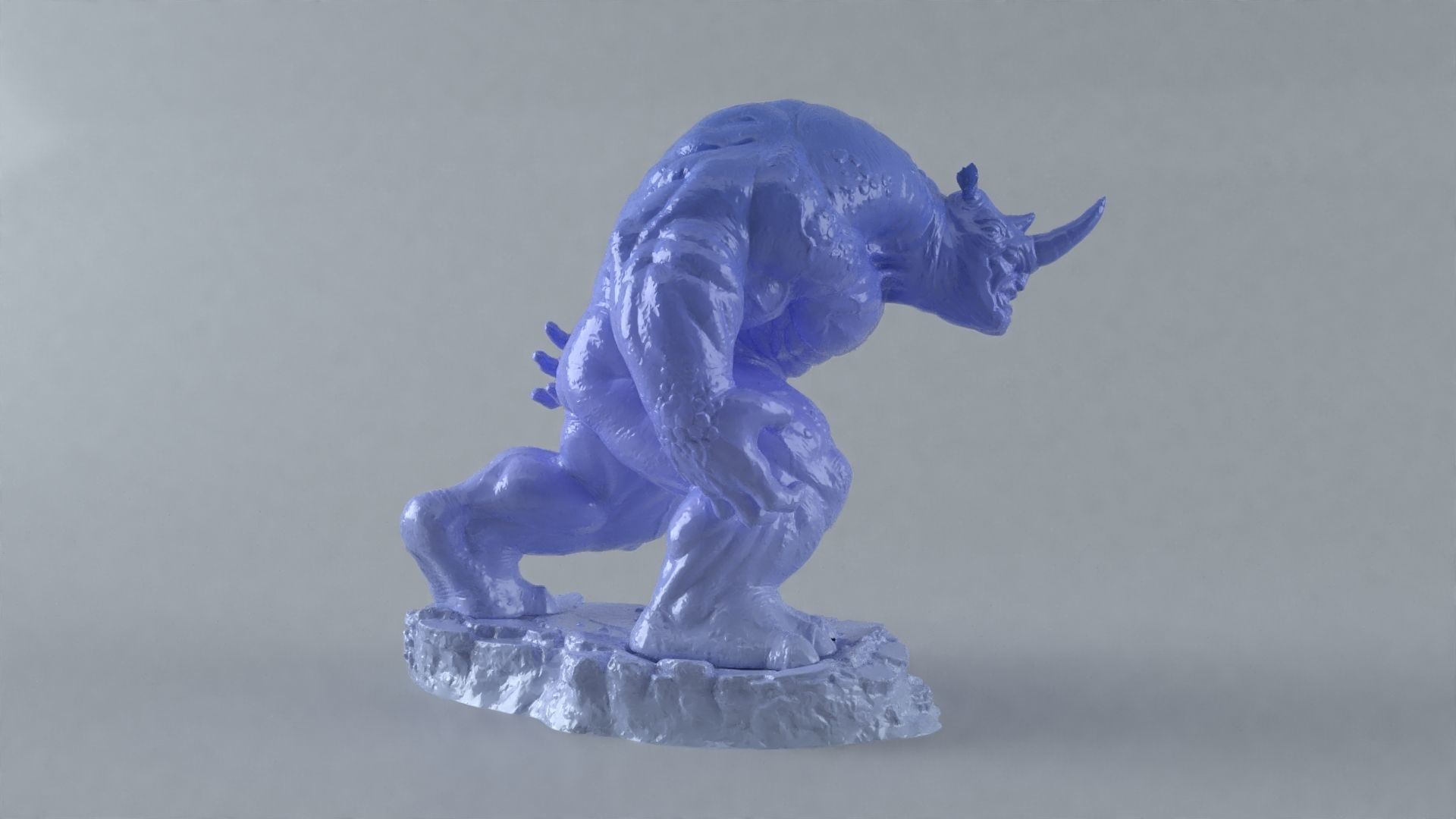 Rhino Spiderman 3D print model_1