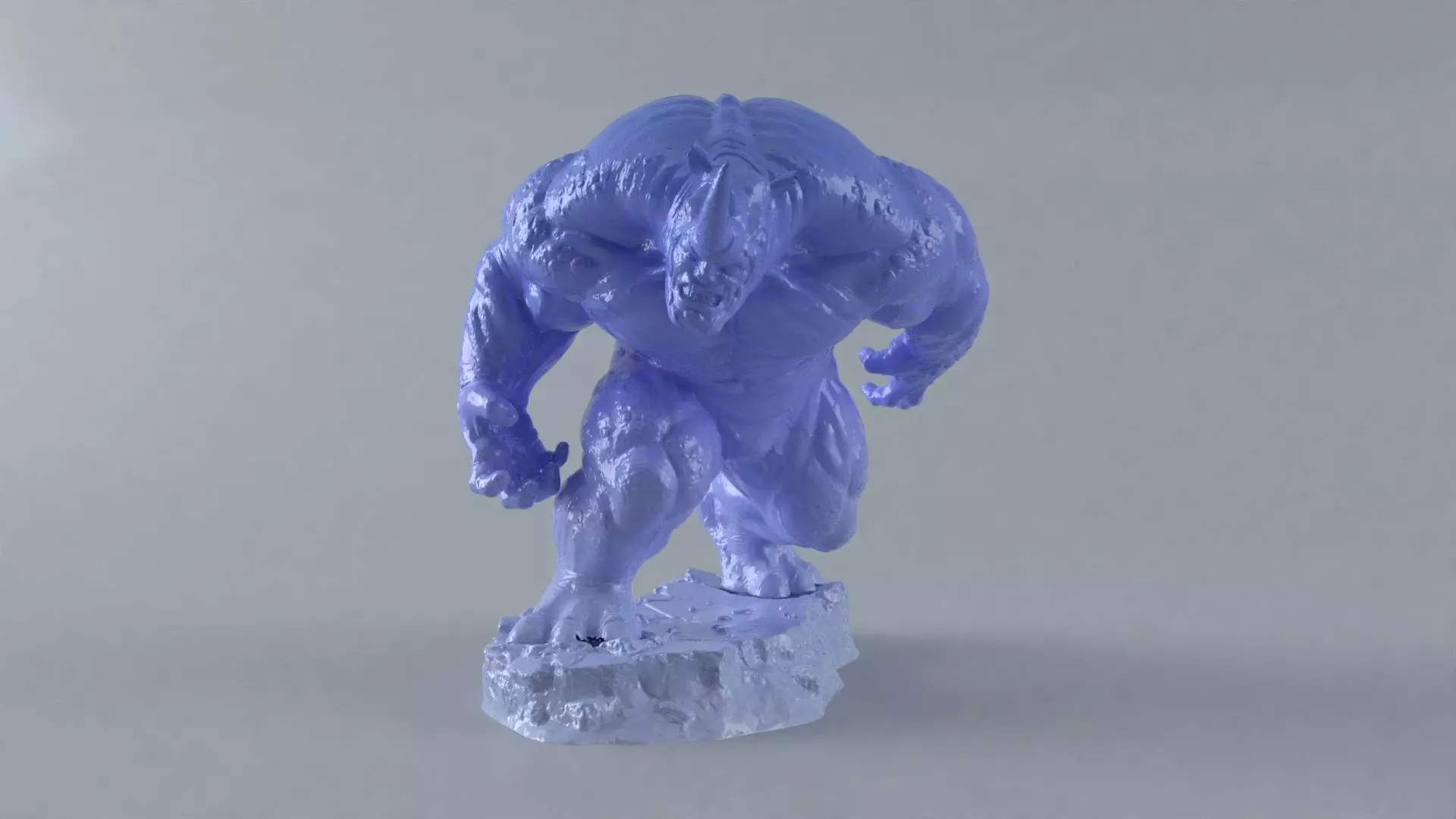 Rhino Spiderman 3D print model_0