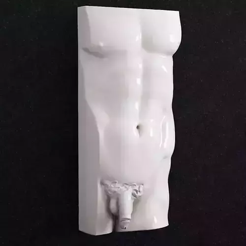 Body of a man pendant