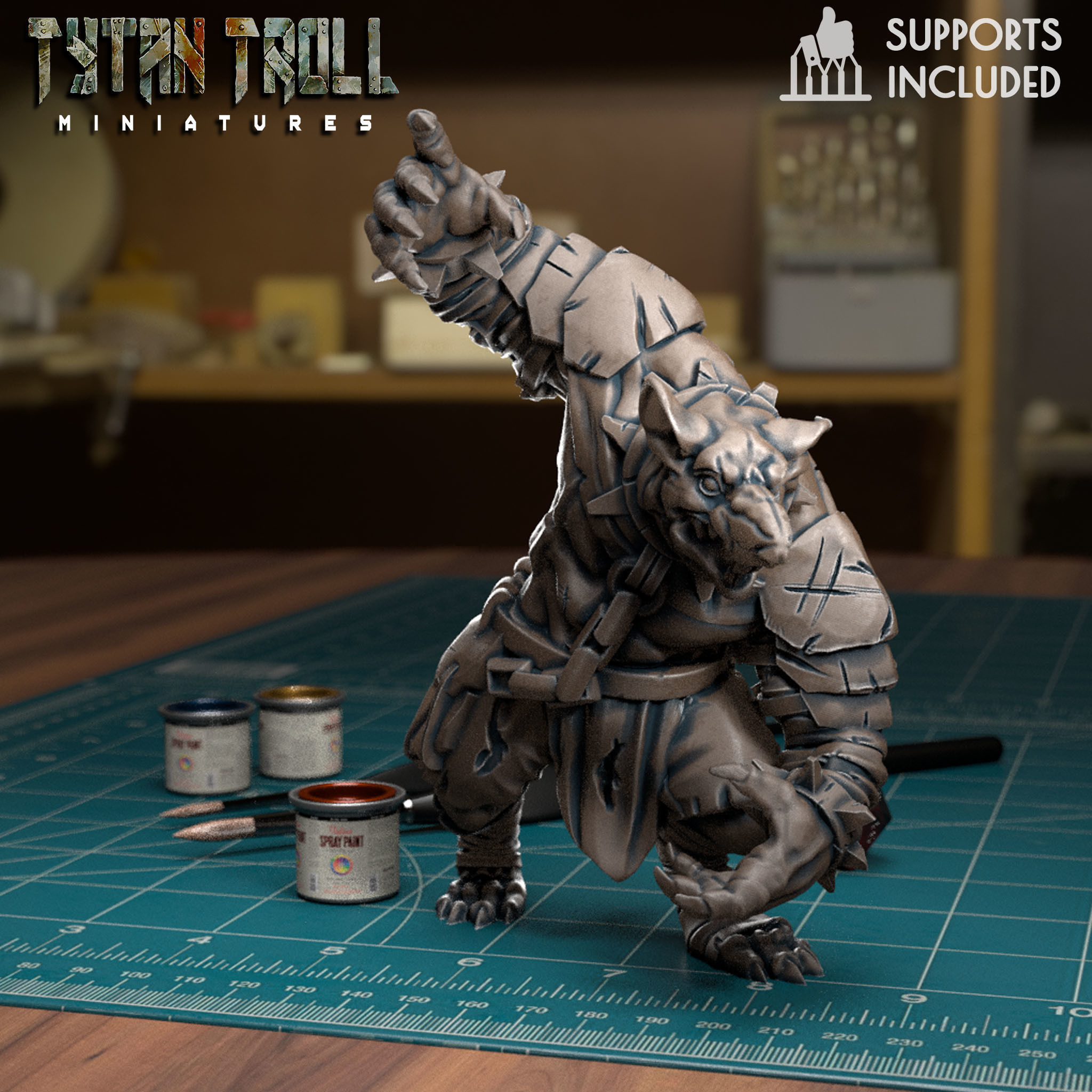 Ratpack Bundle - Pre-Supported 3D print model_9