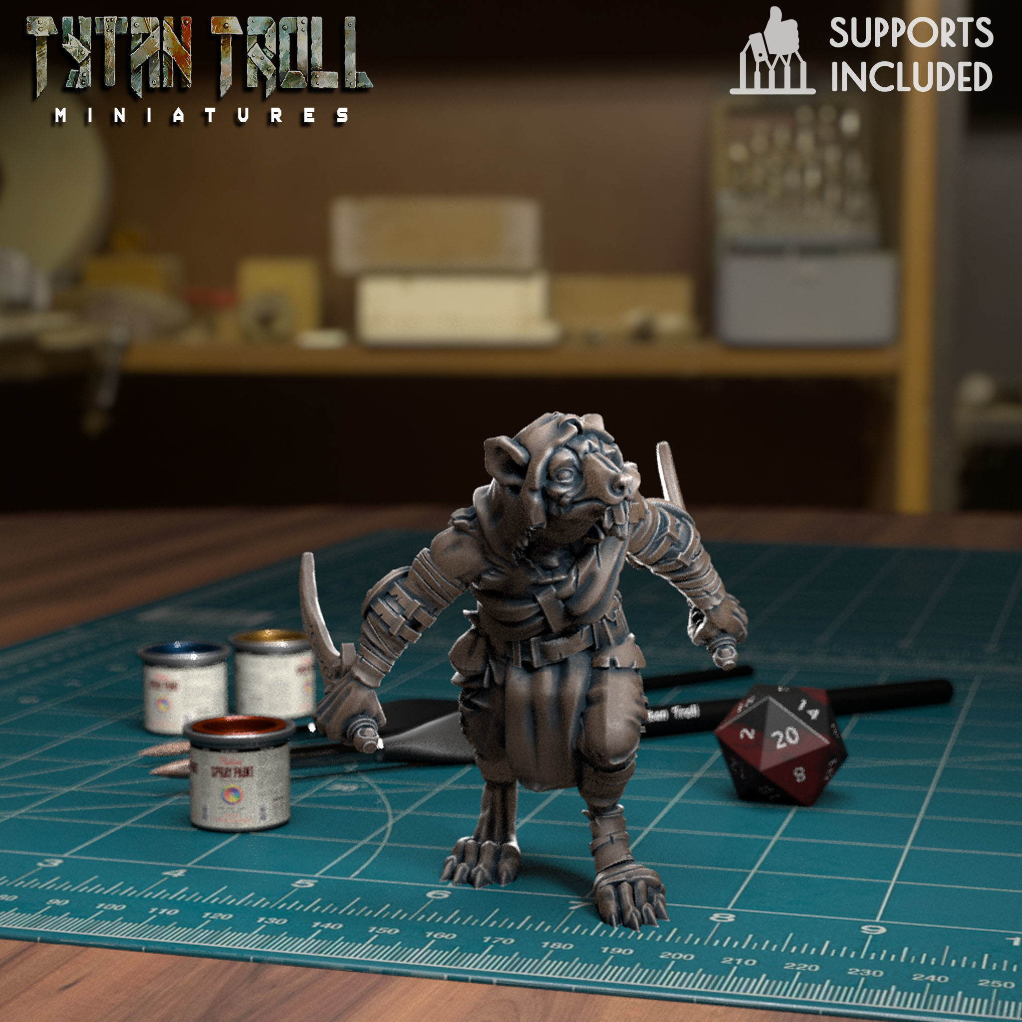 Ratpack Bundle - Pre-Supported 3D print model_8